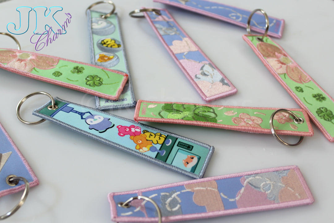 Clouds-Paper Airplane | Keytag