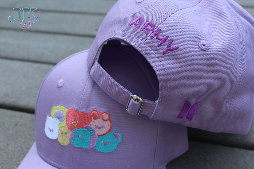 BTS Army BT21 Baseball Cap Hat