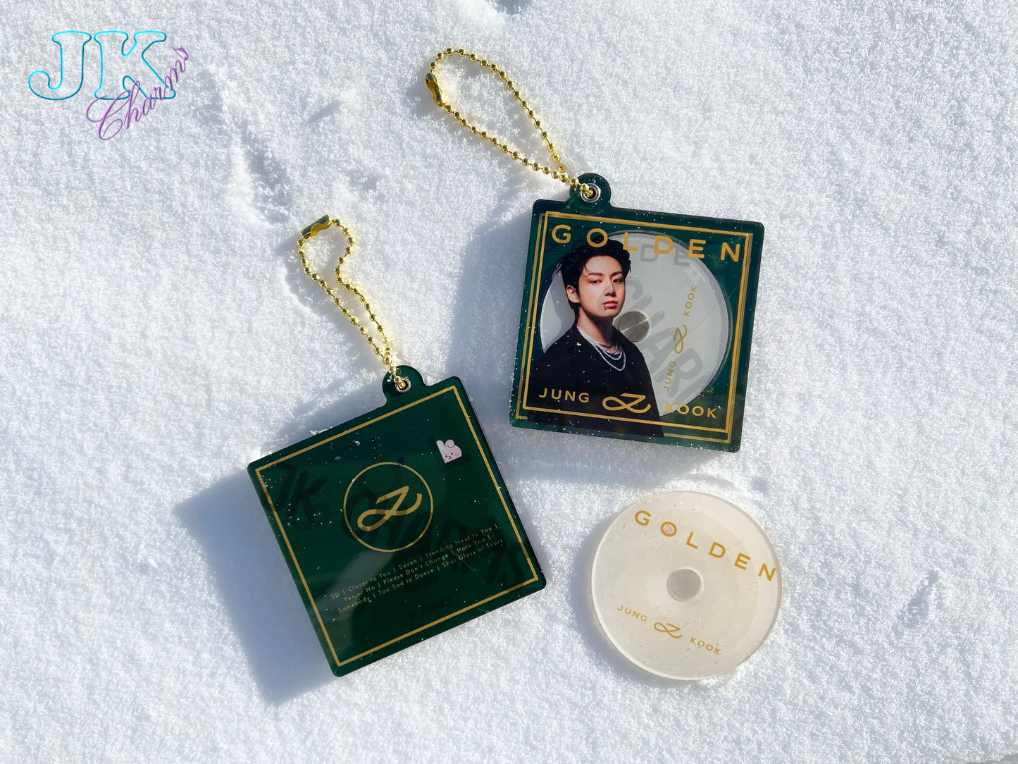 BTS Jungkook Golden Album Keychain