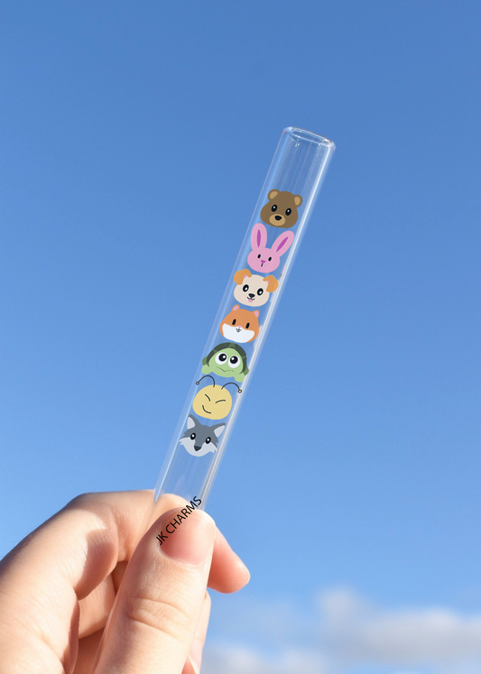 Reusable Glass Straw (14mm) - Monsta X Ver.