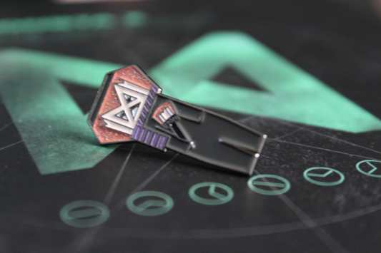 Monsta X Lightstick Pins Badge (Mondungie) Glow in the Dark