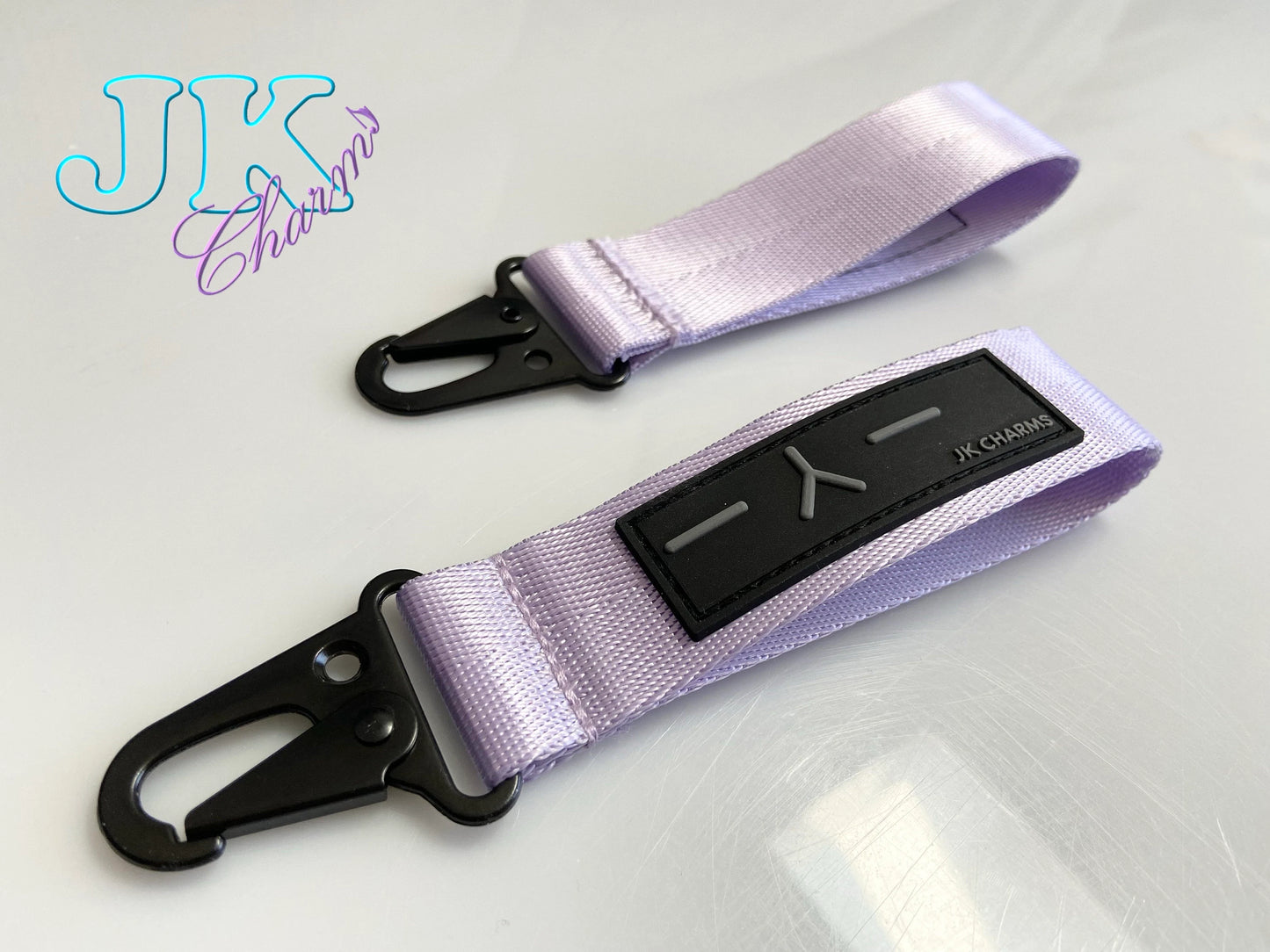 BTS Suga (Yoongi/Agust D) - Wrist Lanyard Key Tag (Cat Emoticon)