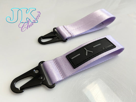 BTS Suga (Yoongi/Agust D) - Wrist Lanyard Key Tag (Cat Emoticon)